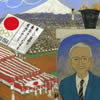 月刊「武道」表紙絵／伝えたい日本のこころ 「和田勇　祖国にオリンピックを招致」