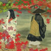 月刊「武道」表紙絵／伝えたい日本のこころ 「称名寺「青葉の楓」」