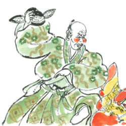 天地人 第344回 新聞連載小説「天地人」挿画第344回 - Tenchijin 344