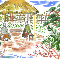 天地人 第370回 新聞連載小説「天地人」挿画第370回 - Tenchijin 370