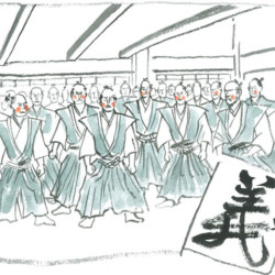 天地人 第430回 新聞連載小説「天地人」挿画第430回 - Tenchijin 430