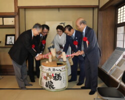 萩 熊谷美術館展オープニングレセプション