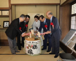 萩 熊谷美術館展オープニングレセプション