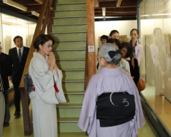 ギャラリートーク「山中鹿之介 三日月に祈る」を語る